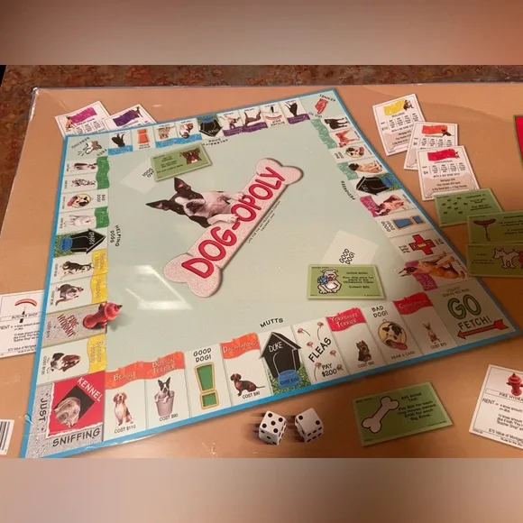 Board Game Dog-Opoly Monopoly - Picture 4 of 13